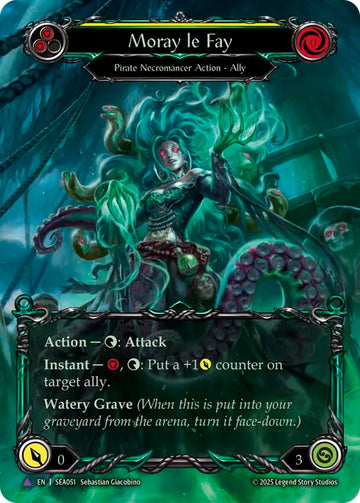 Moray le Fay (Marvel) [SEA051] [High Seas] Cold Foil