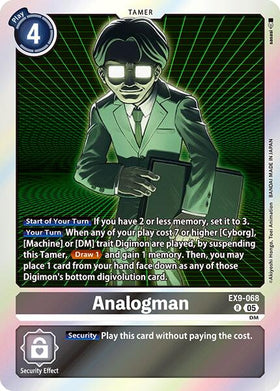 Analogman [EX9-068 R] [Versus Monsters] Foil