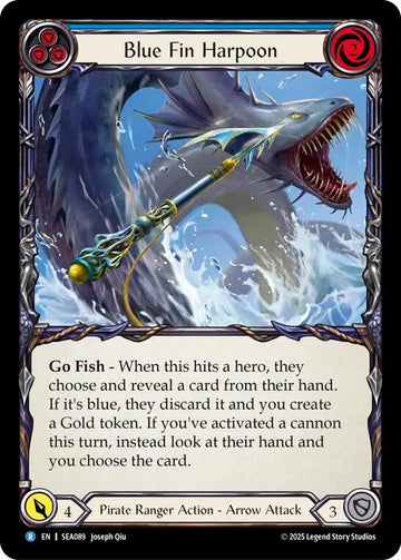 Blue Fin Harpoon [SEA089] [High Seas] Rainbow Foil