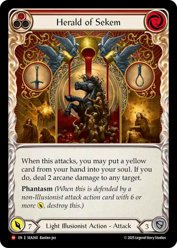 Herald of Sekem [SEA260] [High Seas] Rainbow Foil