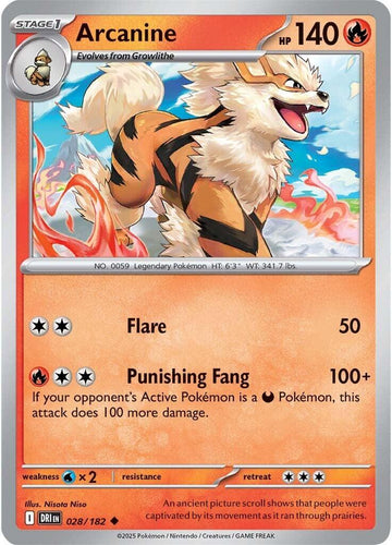Arcanine [028/182] [Destined Rivals]