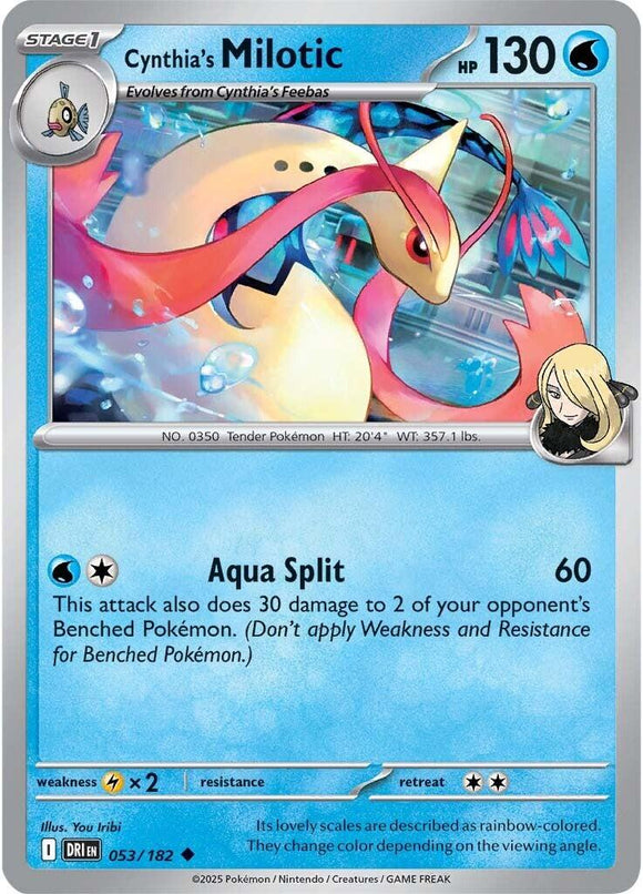 Cynthia's Milotic [053/182] [Destined Rivals]