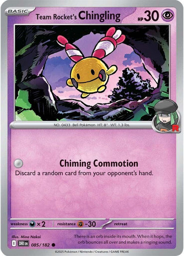 Team Rocket's Chingling [085/182] [Destined Rivals] Reverse Holofoil