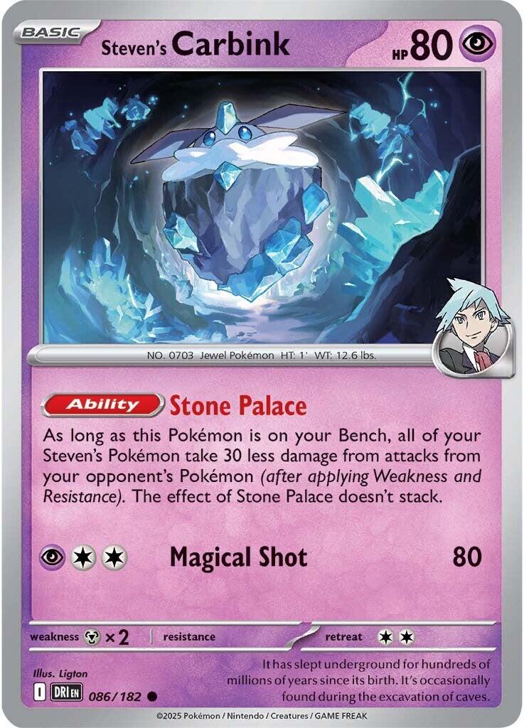 Steven's Carbink [086/182] [Destined Rivals]
