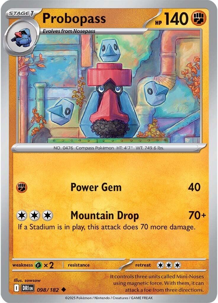 Probopass [098/182] [Destined Rivals] Reverse Holofoil