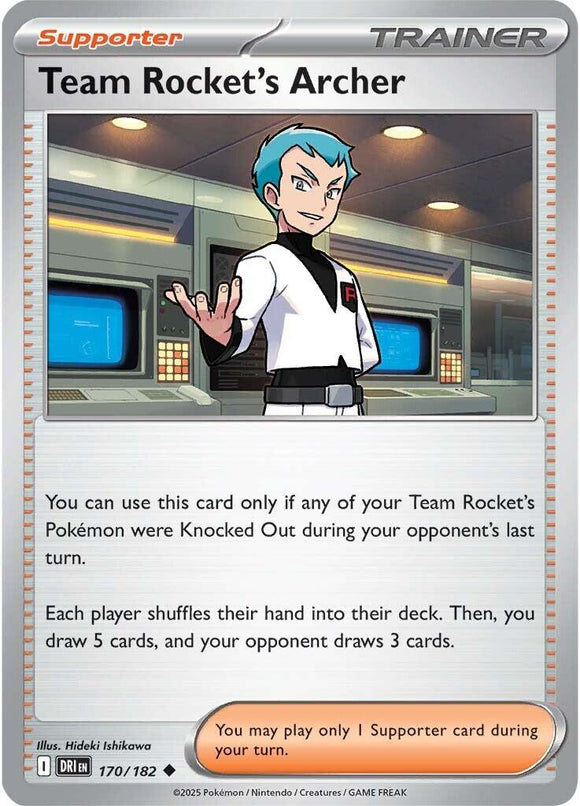 Team Rocket's Archer - 170/182 [170/182] [Destined Rivals] Reverse Holofoil