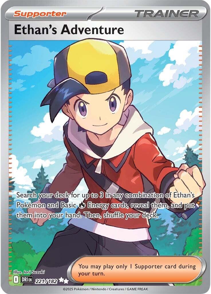 Ethan's Adventure - 221/182 [221/182] [Destined Rivals] Holofoil
