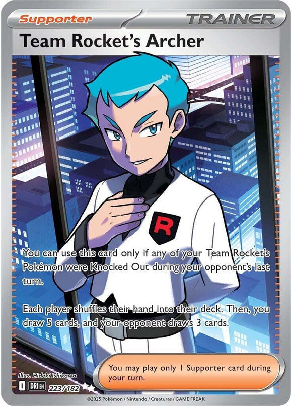 Team Rocket's Archer - 223/182 [223/182] [Destined Rivals] Holofoil