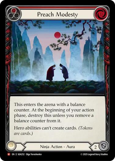 Preach Modesty [SEA252] [High Seas] Rainbow Foil