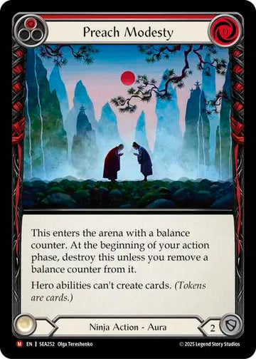 Preach Modesty [SEA252] [High Seas] Rainbow Foil