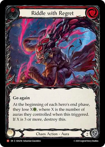 Riddle with Regret [SEA256] [High Seas] Rainbow Foil