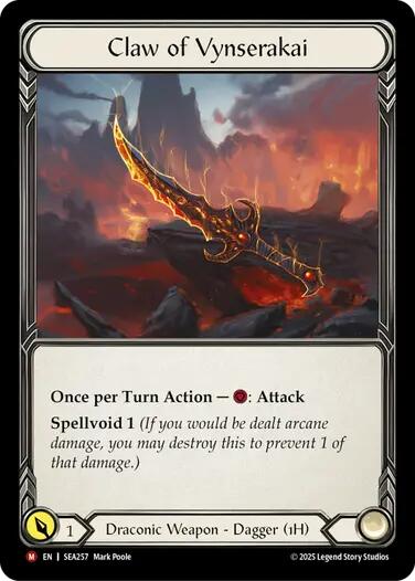 Claw of Vynserakai [SEA257] [High Seas]