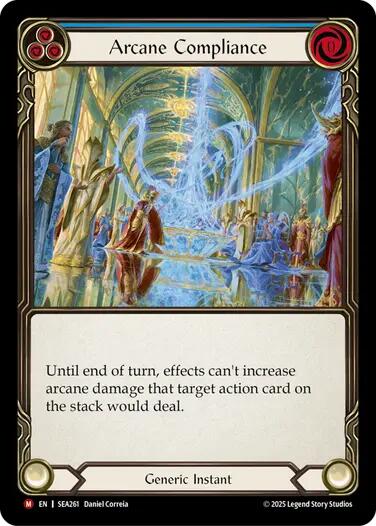 Arcane Compliance [SEA261] [High Seas] Rainbow Foil