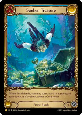 Sunken Treasure (Treasure) [SEA133] [High Seas] Cold Foil