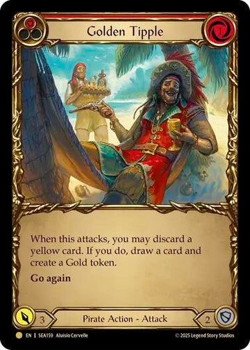Golden Tipple (Red) (Treasure) [SEA159] [High Seas] Cold Foil