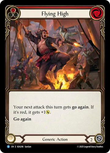 Flying High (Red) [SEA206] [High Seas] Rainbow Foil