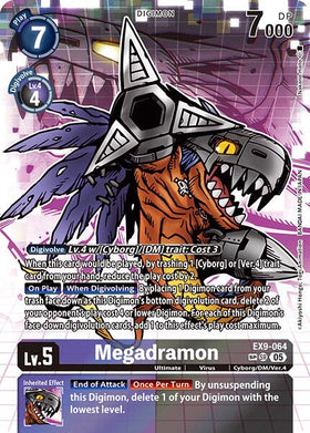 Megadramon (SP) [EX9-064 SR] [Versus Monsters] Foil