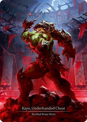 Kayo, Underhanded Cheat (Marvel) [SUP063] [Super Slam] Cold Foil