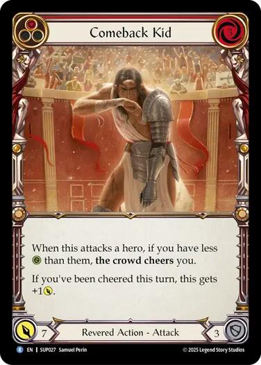 Comeback Kid (Red) [SUP027] [Super Slam]