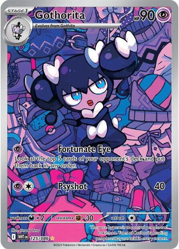 Gothorita [125/086] [White Flare] Holofoil