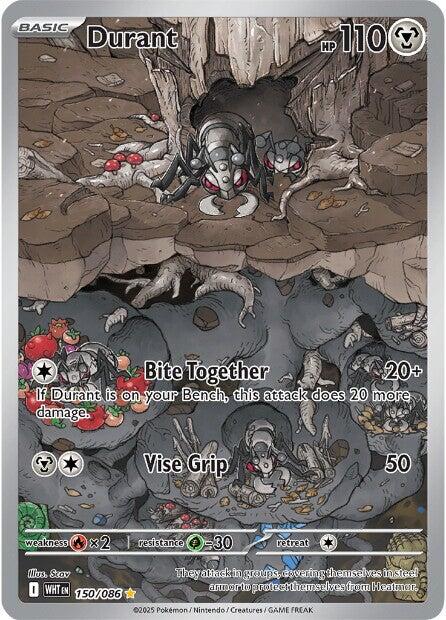 Durant [150/086] [White Flare] Holofoil