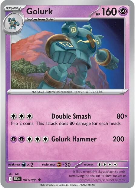 Golurk [043/086] [Black Bolt]
