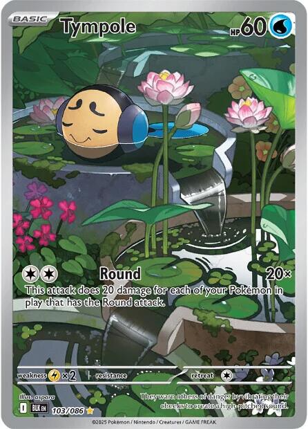 Tympole [103/086] [Black Bolt] Holofoil