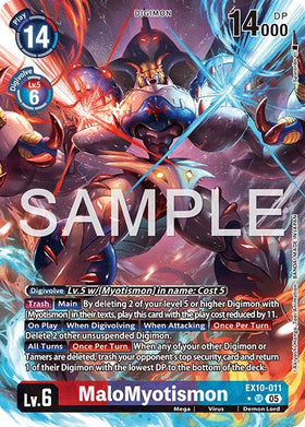 MaloMyotismon (Alternate Art) [EX10-011 SR] [Sinister Order] Foil