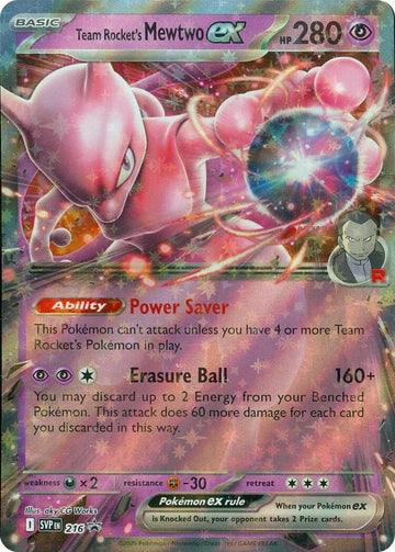 Team Rocket's Mewtwo ex [216] [Scarlet & Violet Promo Cards] Holofoil