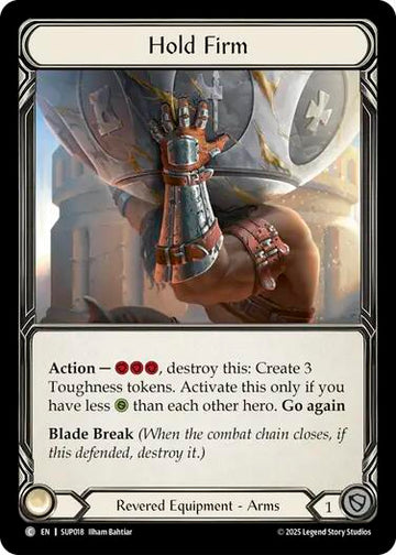 Hold Firm [SUP018] [Super Slam] Cold Foil