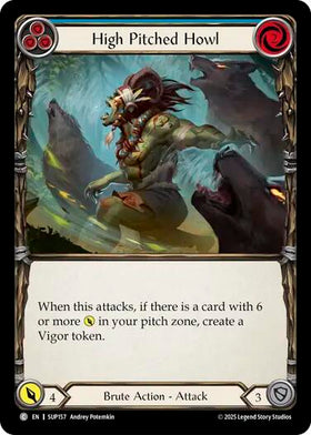 High Pitched Howl (Blue) [SUP157] [Super Slam] Rainbow Foil