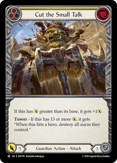 Cut the Small Talk [SUP174] [Super Slam]