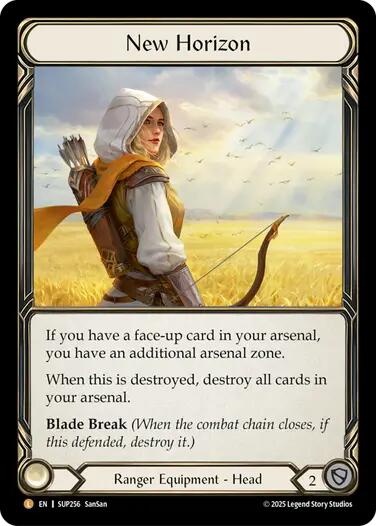 New Horizon [SUP256] [Super Slam] Rainbow Foil