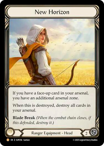 New Horizon [SUP256] [Super Slam] Rainbow Foil