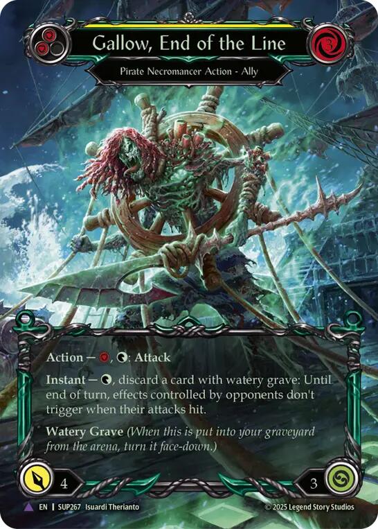 Gallow, End of the Line (Marvel) [SUP267] [Super Slam] Cold Foil