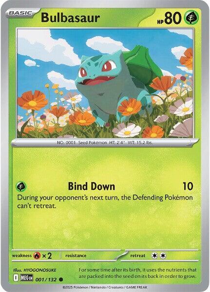 Bulbasaur [001/132] [Mega Evolution] Reverse Holofoil