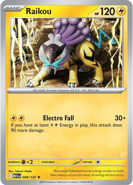 Raikou [048/132] [Mega Evolution] Holofoil