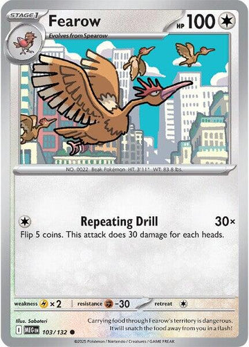 Fearow [103/132] [Mega Evolution]