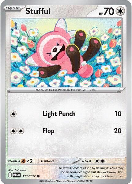 Stufful [111/132] [Mega Evolution] Reverse Holofoil