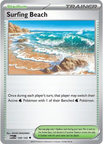 Surfing Beach [129/132] [Mega Evolution]