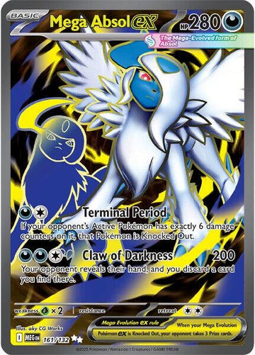 Mega Absol ex [161/132] [Mega Evolution] Holofoil