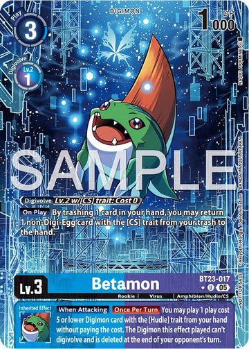 Betamon (Hacker's Slumber Box Promotion Pack) [BT23-017 U] [Hackers' Slumber]