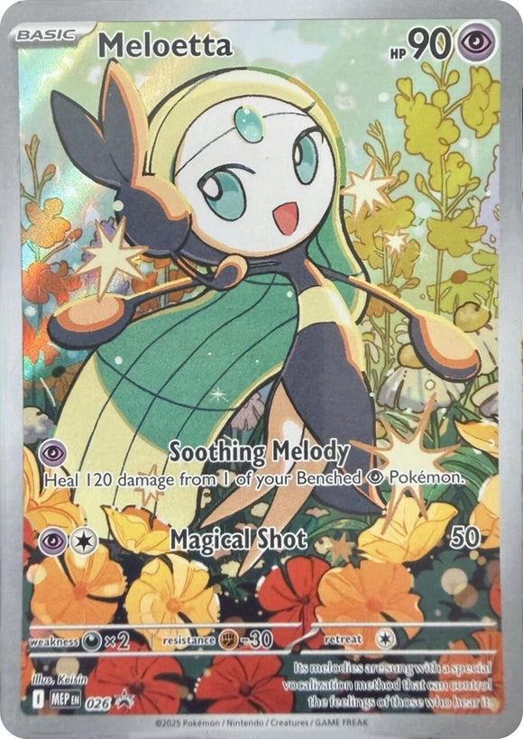 Meloetta [026] [Mega Evolution Promo] Holofoil