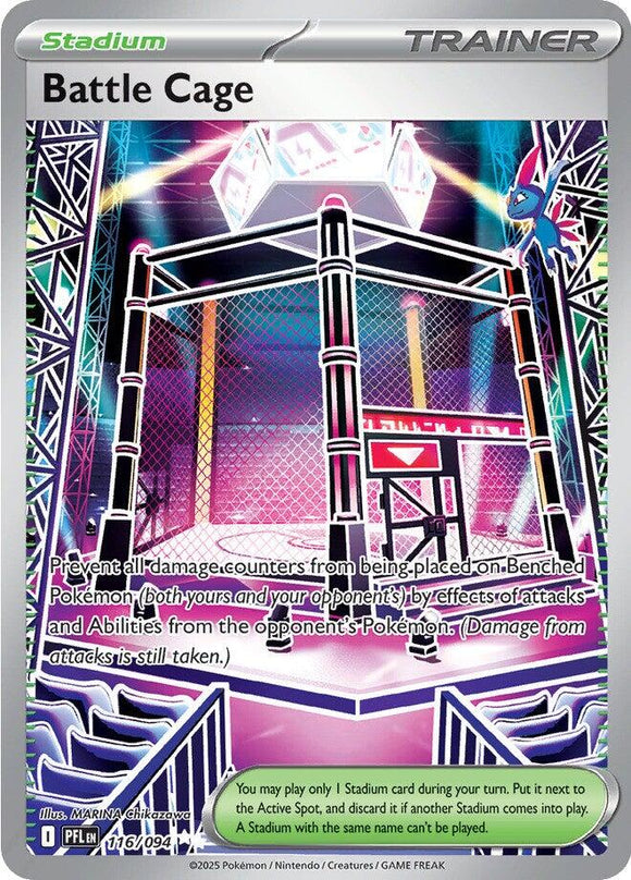 Battle Cage [116/094] [Phantasmal Flames] Holofoil