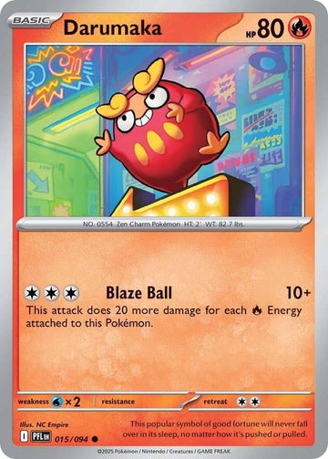Darumaka [015/094] [Phantasmal Flames] Reverse Holofoil