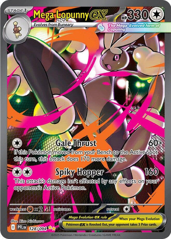 Mega Lopunny ex [128/094] [Phantasmal Flames] Holofoil