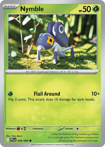 Nymble [009/094] [Phantasmal Flames] Reverse Holofoil
