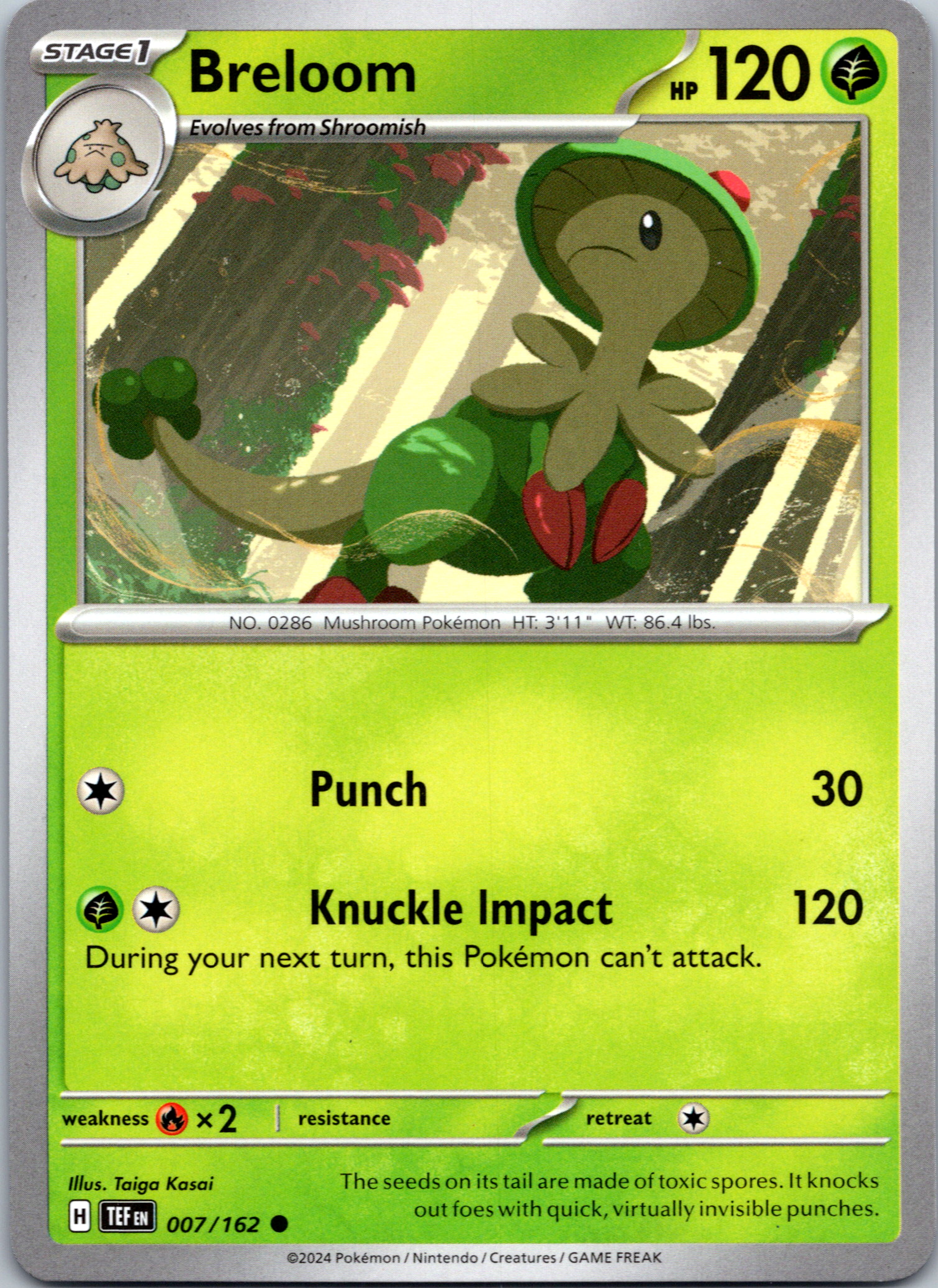 Breloom [7/162] - (Temporal Forces)