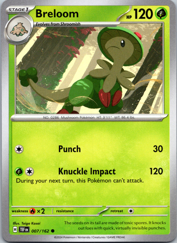 Breloom [007/162] - (Temporal Forces)