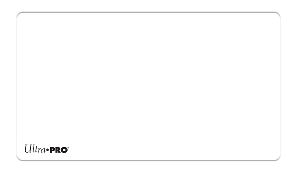 White Solid Color Standard Gaming Playmat/Mousepad